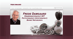 Desktop Screenshot of frededamgaard.dk